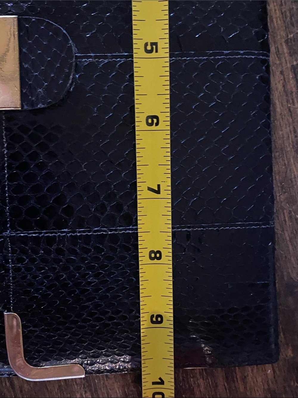 Santi vintage made in Canada black bag - Picture 8 of 9
